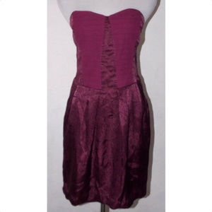 BCBGeneration Large Plum Dress Purple Pleated NWT